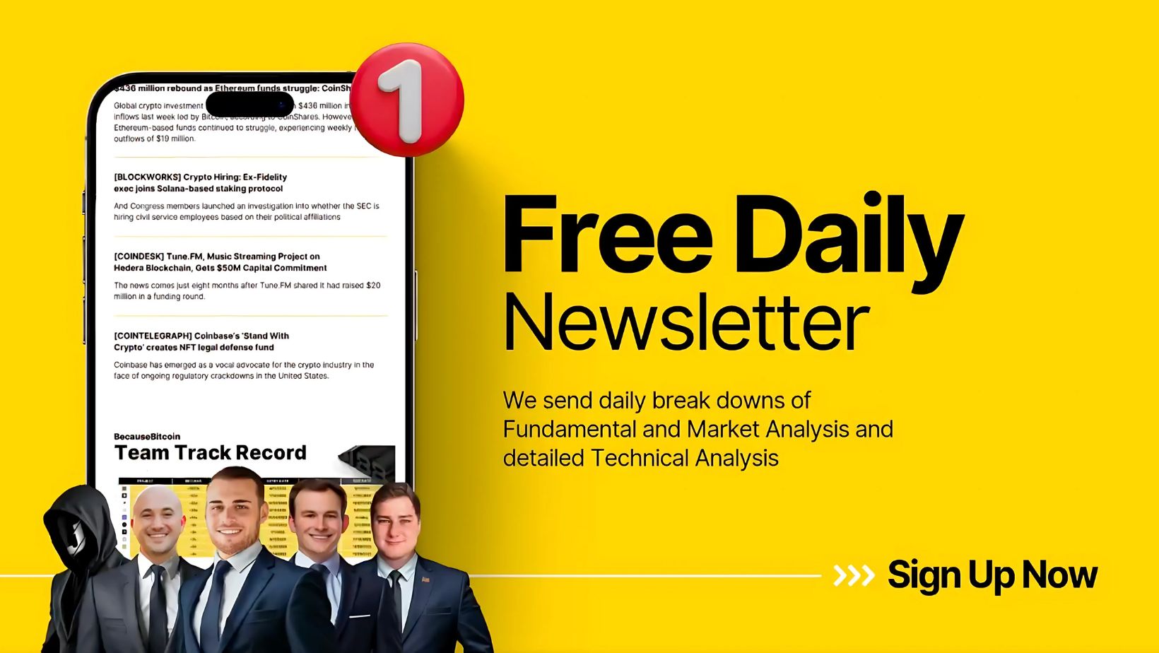 Free Newsletter - Sign Up Now